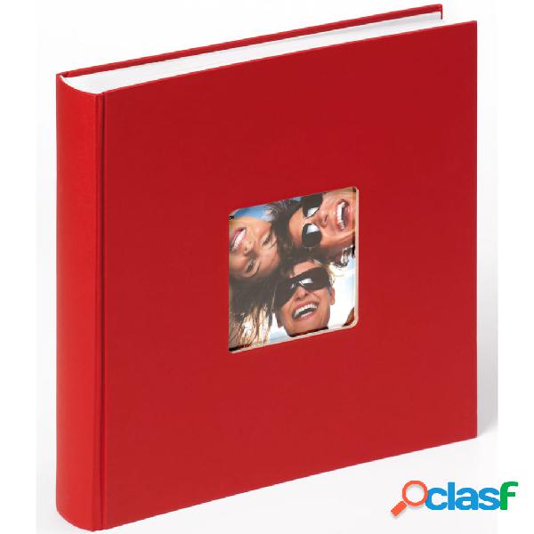 Walther Design Álbum de fotos Fun rojo 100 páginas 30x30