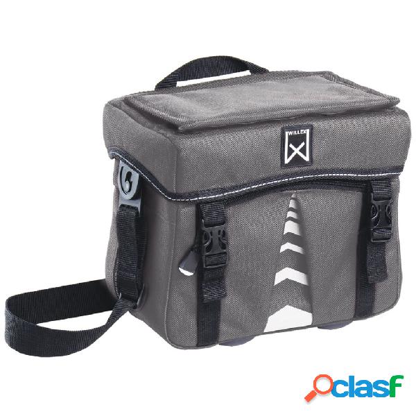 Willex Bolsa para manillar de bicicleta 1200 7 L antracita