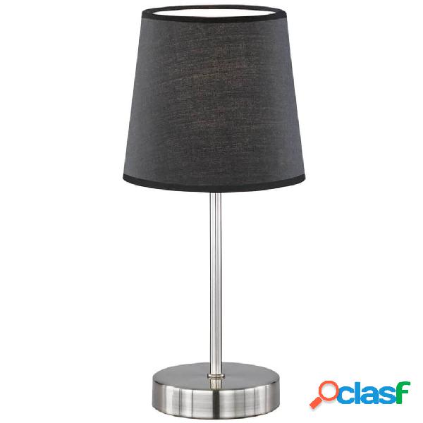 Wofi Lámpara de mesa LED Cesena negra