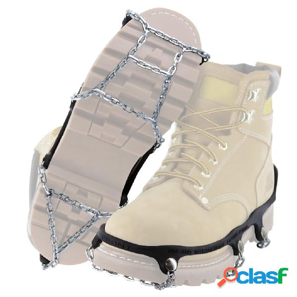 Yaktrax Crampones de hielo para zapatos Chains L 44-46 negro