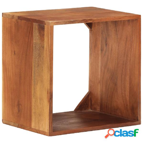 vidaXL Estante de pared madera maciza de acacia 40x30x40 cm