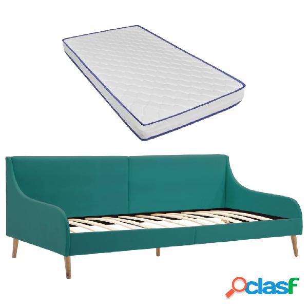 vidaXL Estructura sofá cama y colchón espuma