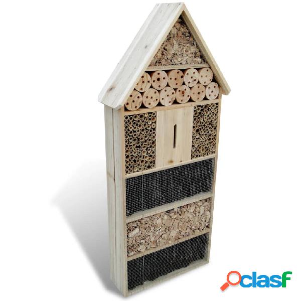 vidaXL Hotel de insectos XXL 45,5 x 15 x 99 cm
