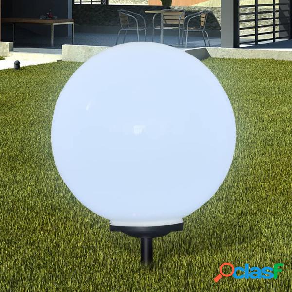 vidaXL Lámpara solar de jardín en forma de bola con LED,