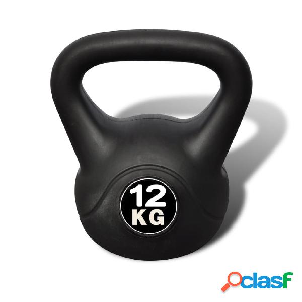 vidaXL Pesa kettlebell 12 kg