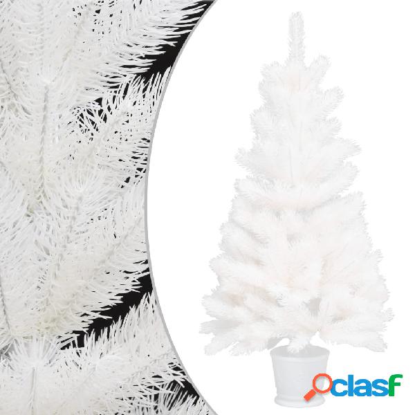 vidaXL Árbol artificial de Navidad con hojas realistas