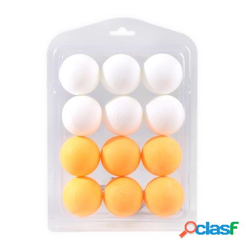 12 piezas de bolas de ping pong coloridas bolas de