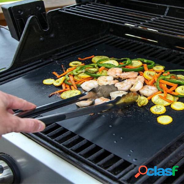 2 piezas reutilizables antiadherentes para barbacoa,