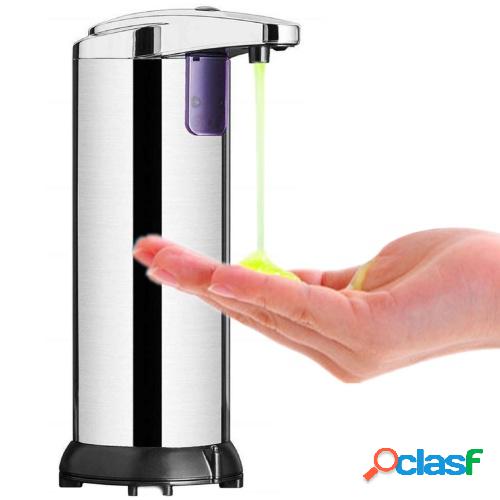 290ML Acero inoxidable Sensor IR Sin contacto Dispensador de