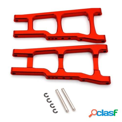 2PCS brazos de suspensión trasera de aleación de aluminio