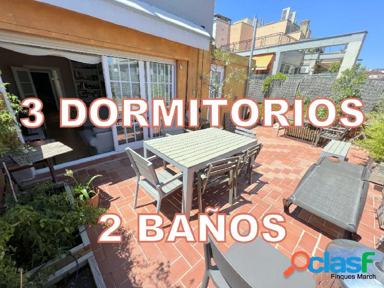 3 DORMITORIOS 2 BAÑOS