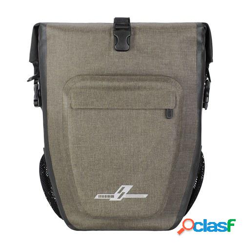 30L Impermeable Bicicleta Estante trasero Bolsa Bolsa de
