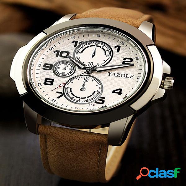4 colores aleación PU hombres negocios Watch puntero