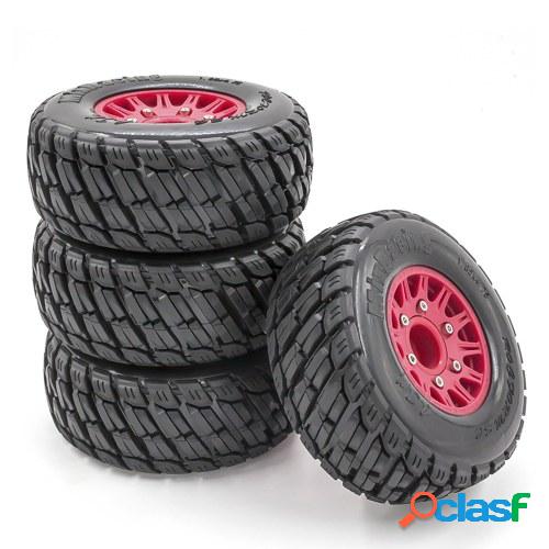 4pcs RC neumáticos de coche reemplazos para 12MM 14MM 17MM