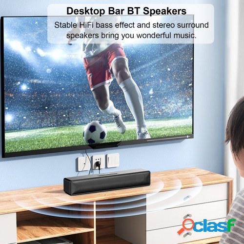AFK BT601 BT HiFi Soundbar 10W Altavoz LED RGB Luz Juego de