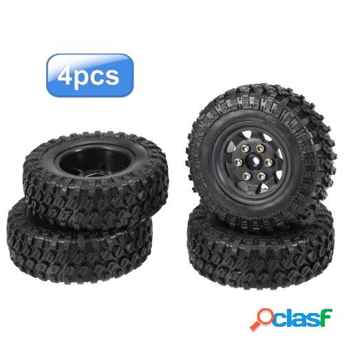 AUSTAR 4PCS RC Neumáticos 48 * 18 mm Neumático de goma