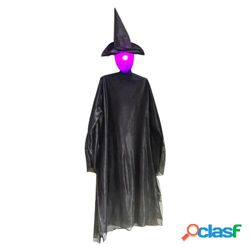 Accesorios de bruja de Halloween de 68 pulgadas con