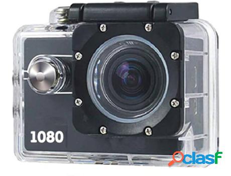 Action Cam KLACK 1080 Negro (Full HD)