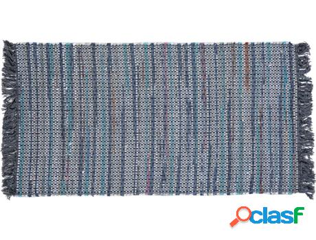 Alfombra Besni (Gris - Algodón -80x150x1 cm)