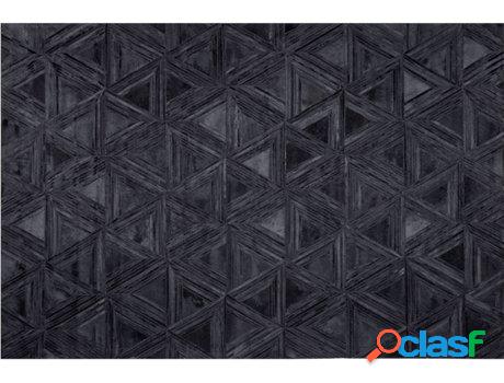 Alfombra Kasar (Negro - Piel Genuina -140x200x0.6 cm)