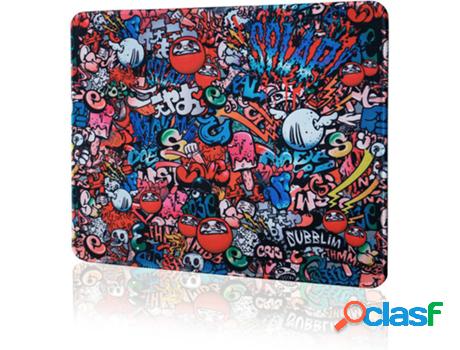 Alfombrilla de Ratón SUBBLIM Graffiti Mouse Pad L (Negro)