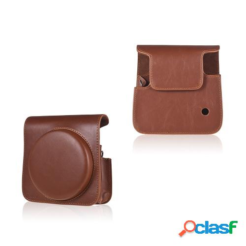 Andoer funda protectora de cuero PU con correa ajustable