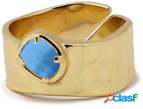 Anillo ANARTXY Cat Eyes Stone (Acero Inoxidable - Dorado y