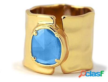 Anillo ANARTXY Cat Eyes Stone (Acero Inoxidable - Dorado y