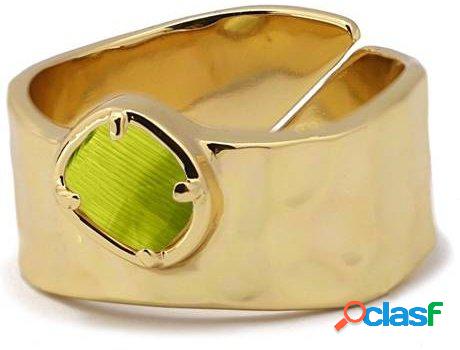 Anillo ANARTXY Cat Eyes Stone (Acero Inoxidable - Dorado y