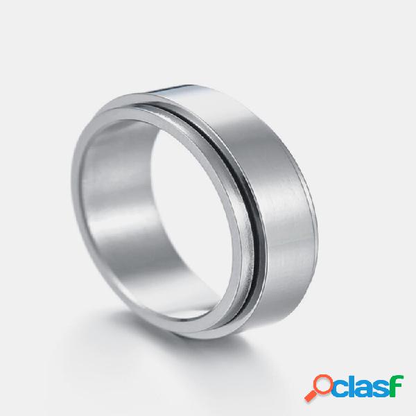 Anillo de descompresión giratorio de estrellas y luna de