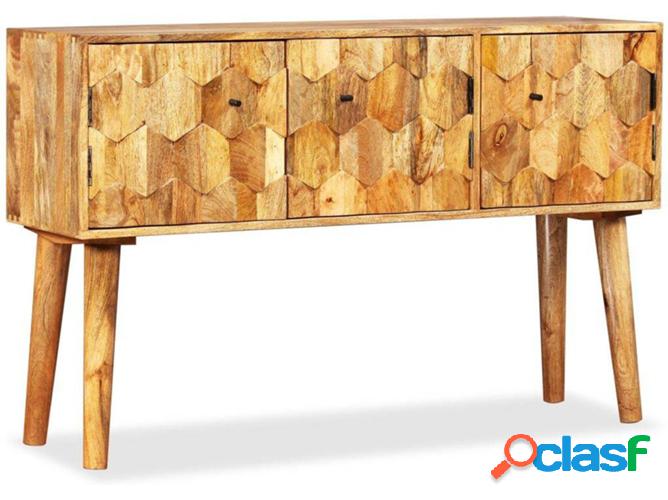 Aparador VIDAXL Madera de manguera maciza (118x35x75 cm)