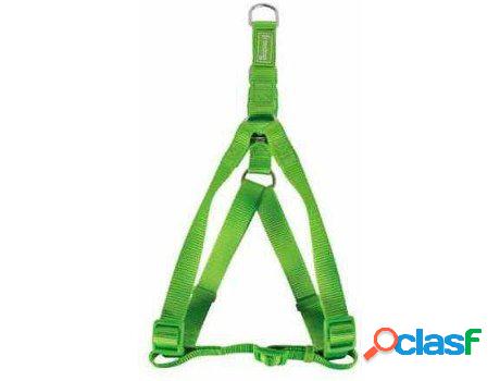 Arnés para Perros FREEDOG Nylon Basic A Verde (M)