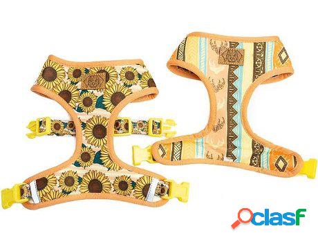 Arnés para Perros PETS & PROPS Reversible Deer Sunflowers