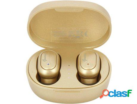 Auriculares Bluetooth True Wireless GUESS GUTWST30GO (In Ear