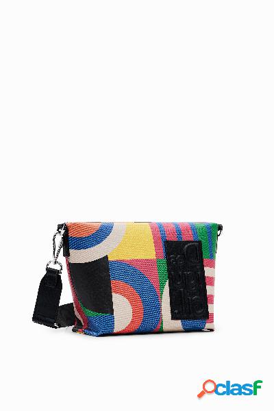 Bandolera pequeÃ±a geomÃ©trica colores