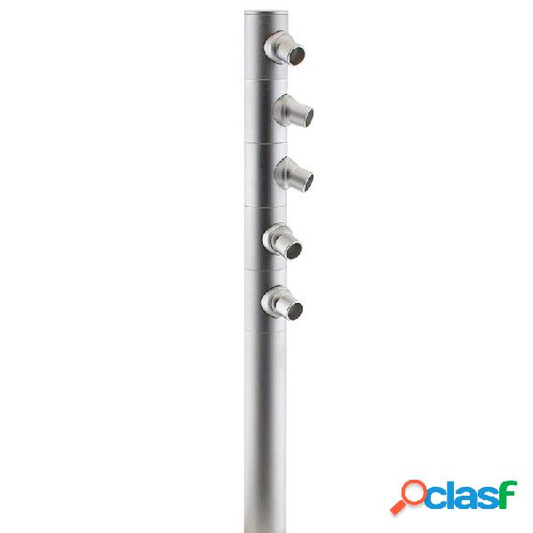Barra lineal vitra lux cree 5x1w silver blanco frío