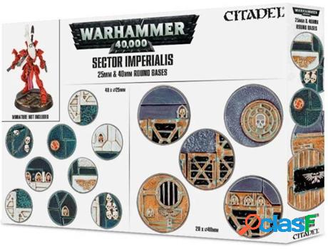 Bases para Miniaturas GAMES WORKSHOP Sector Imperialis