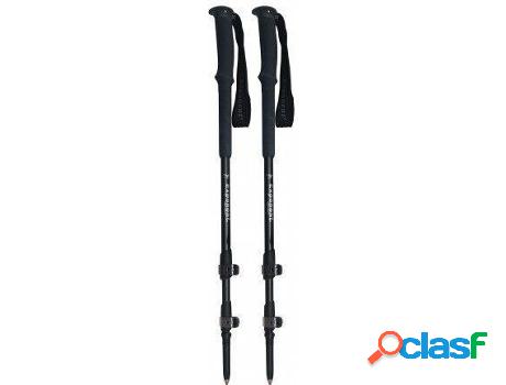 Baston HOGAR Y MÁS Senderismo Black Set (2 unidad)
