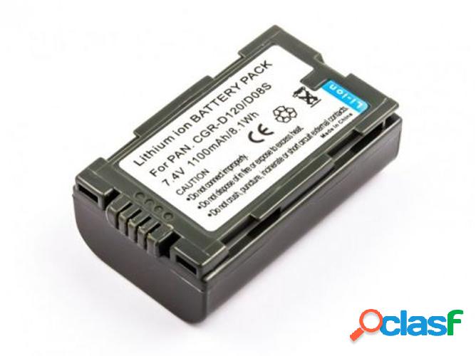 Batería Indigo Bird 1100mAh 7.4V para Videocámara