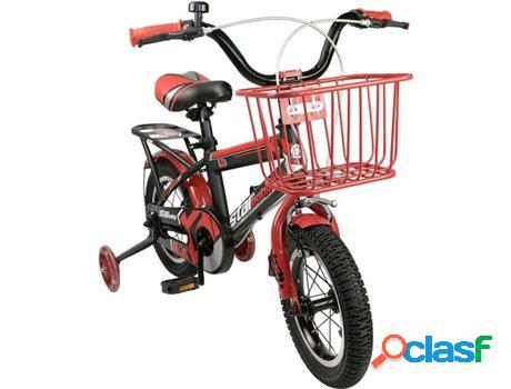 Bicicleta Eléctrica AIREL rojo y negro (4 - 5 años)