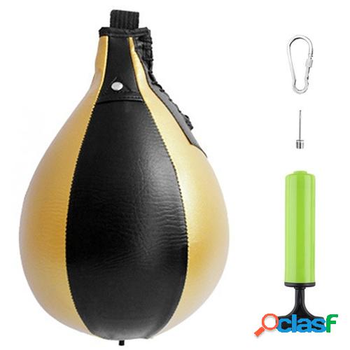 Bola de velocidad de boxeo Cuero de PU MMA Muay Thai Kit de