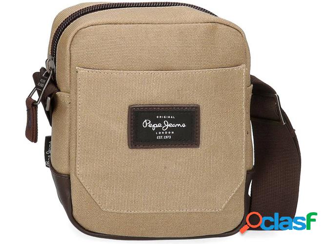 Bolsa PEPE JEANS Jasp Marrón (15x19,5x6cm)