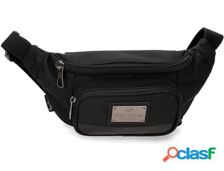 Bolsa de Cintura PEPE JEANS Scratch (Negro - Poliéster-