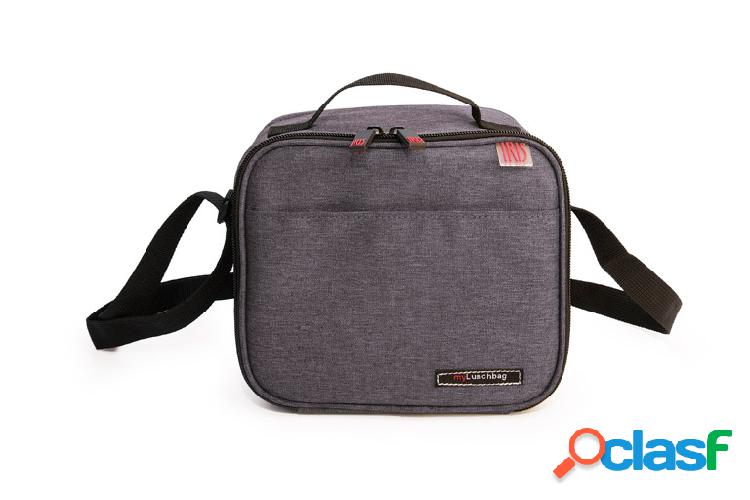 Bolsa porta alimentos Iris City Lunchbag Gris 2 Contenedores