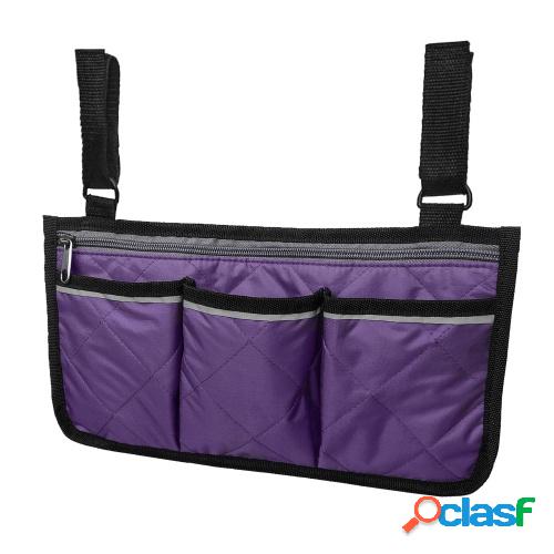 Bolsas laterales para reposabrazos de silla de ruedas con