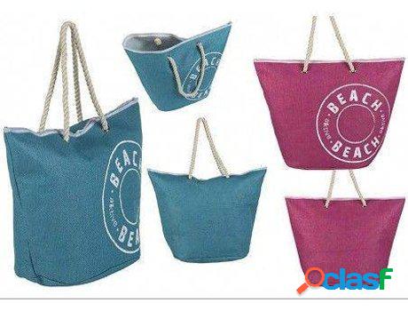 Bolsos HOGAR Y MÁS Playa Con Asa Diseño Vintage Do
