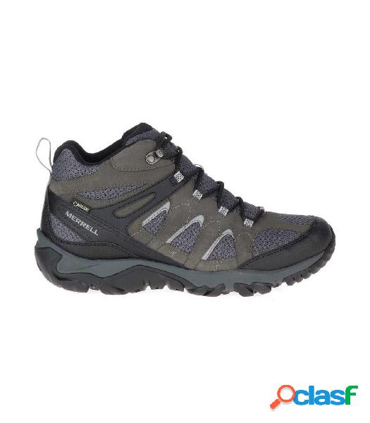 Botas Merrell Outmost Mid Vent GTX Hombre Granite 42 Gris