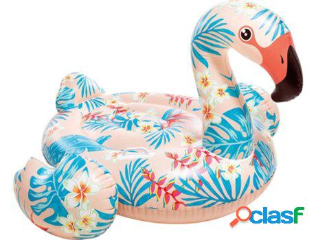 Boya Hinchable INTEX Flamingo Tropical (142x137cm)