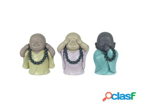 Budas con Collar De Las Tres Virtudes Incluye 3 Unidades