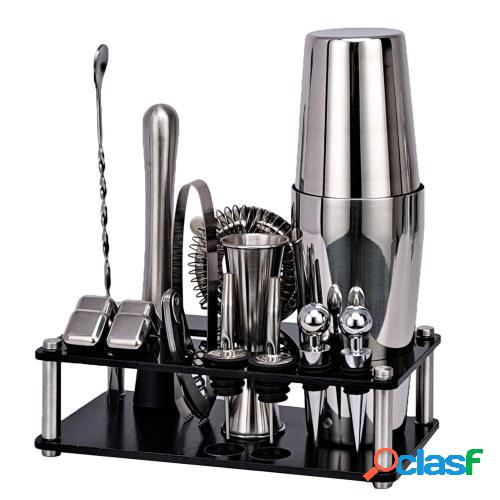 CG1215 16PCS 304 Juego de coctelera de acero inoxidable